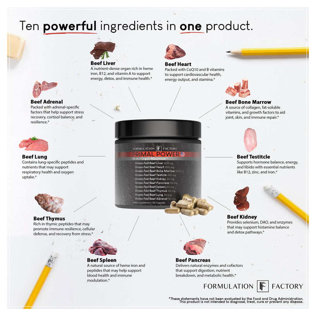 Primal Power: 10-in-1 Organ Maximizer