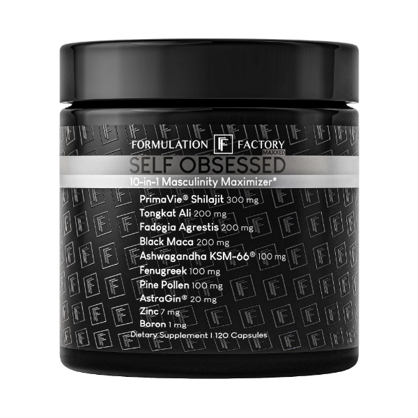 Self Obsessed Maxxed 120 capsules - Formulation Factory