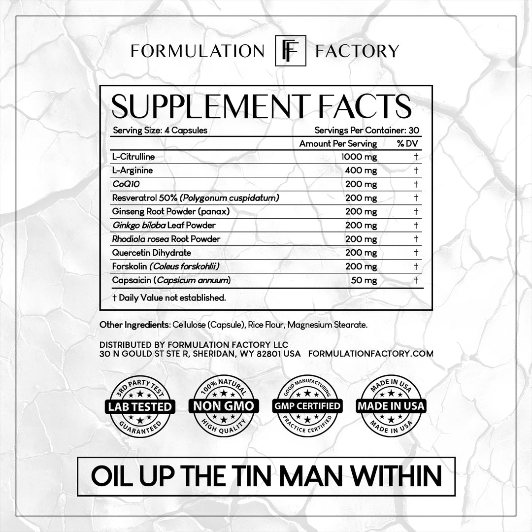 Heart of Steel: 10-in-1 Metabolic Maximizer