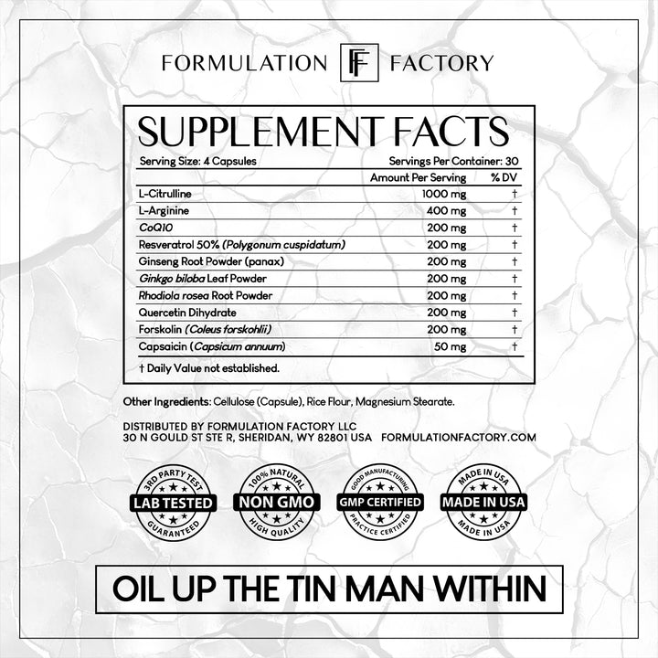 Heart of Steel: 10-in-1 Metabolic Maximizer