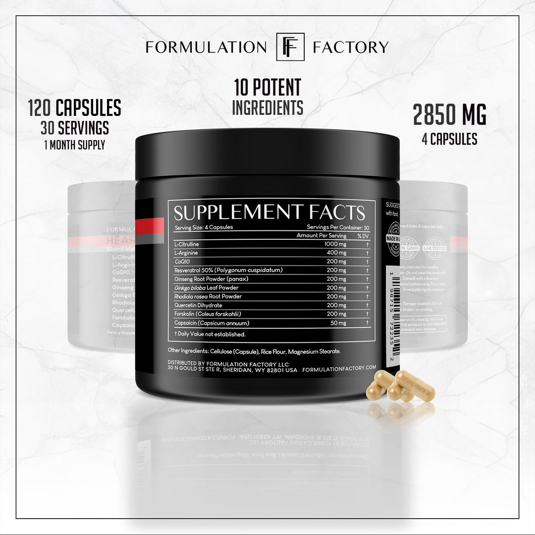Heart of Steel: 10-in-1 Metabolic Maximizer