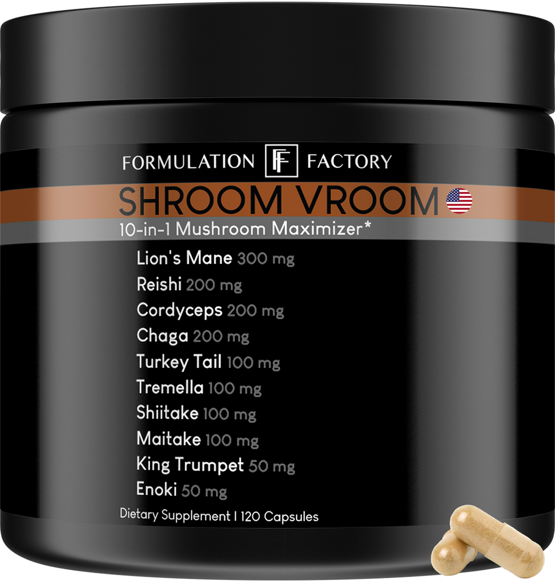 Shroom Vroom: 10-in-1 Mushroom Maximizer [PREORDER ONLY]