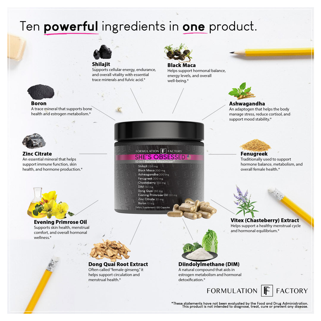 She's Obsessed: 10-in-1 Balance Maximizer