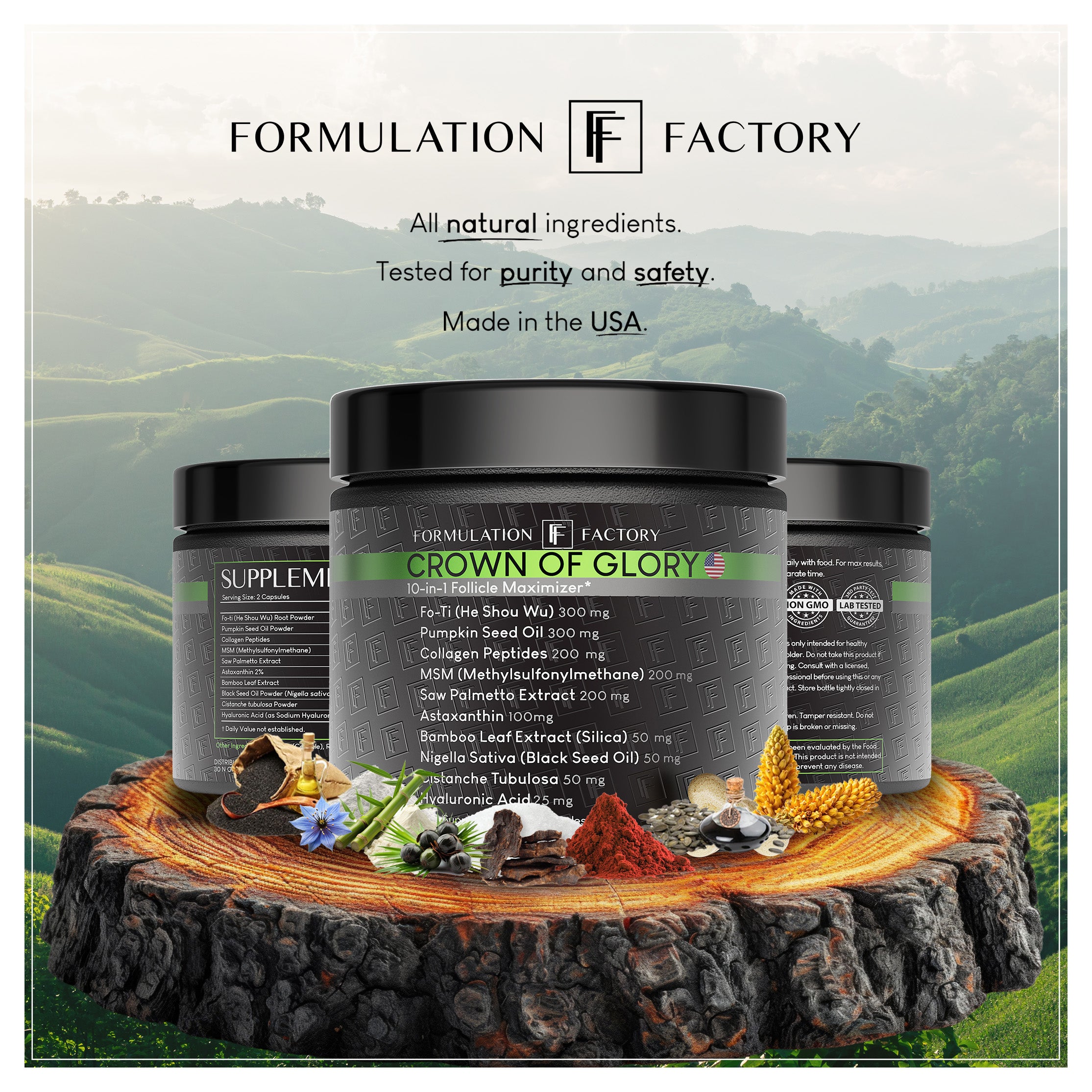 Crown of Glory: 10-in-1 Follicle Maximizer