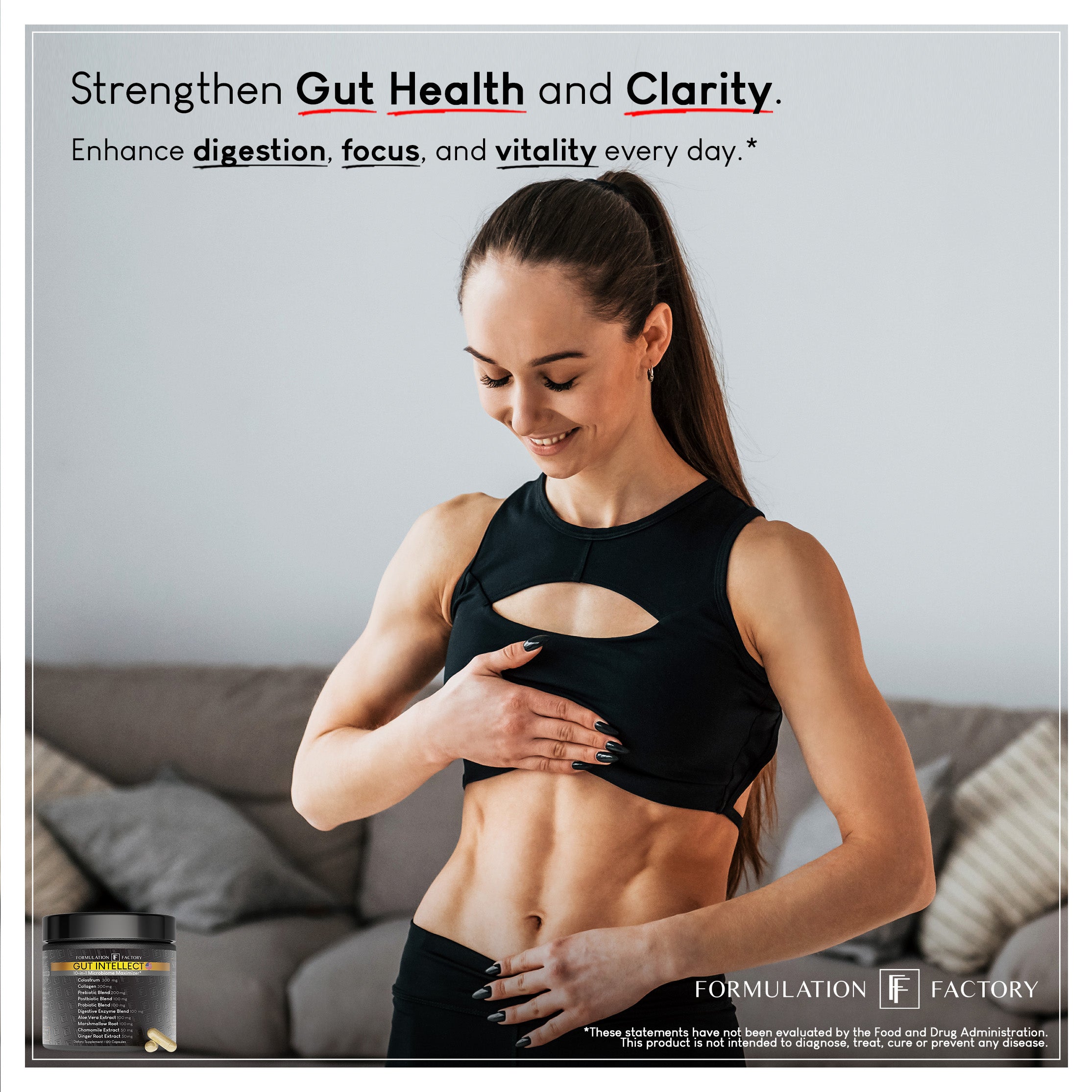 Gut Intellect: 10-in-1 Microbiome Maximizer