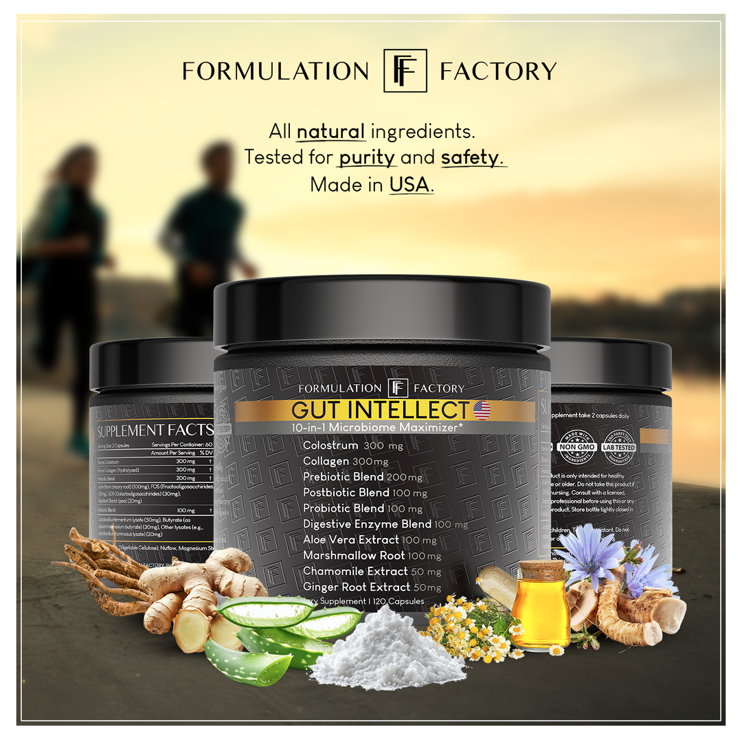Gut Intellect: 10-in-1 Microbiome Maximizer