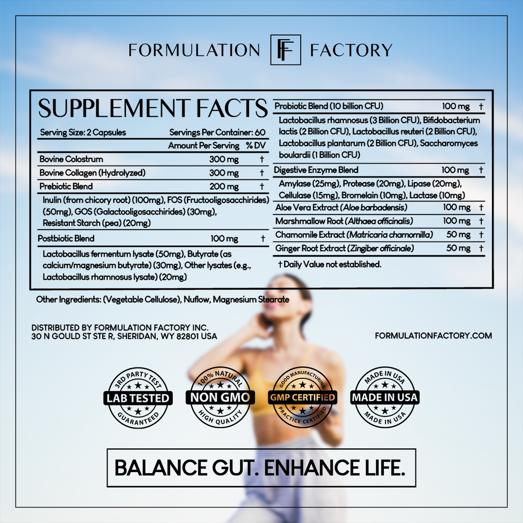 Gut Intellect: 10-in-1 Microbiome Maximizer