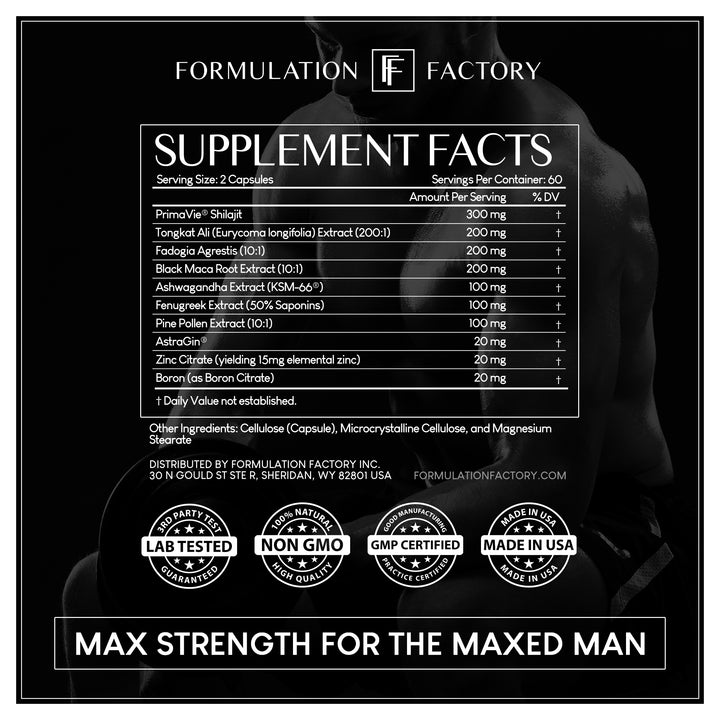 Self Obsessed MAXXED: 10-in-1 Masculinity Maximizer [PREORDER ONLY]