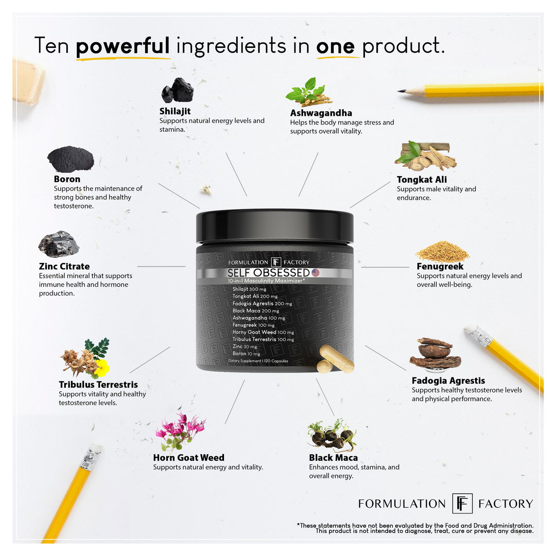 Self Obsessed: 10-in-1 Masculinity Maximizer