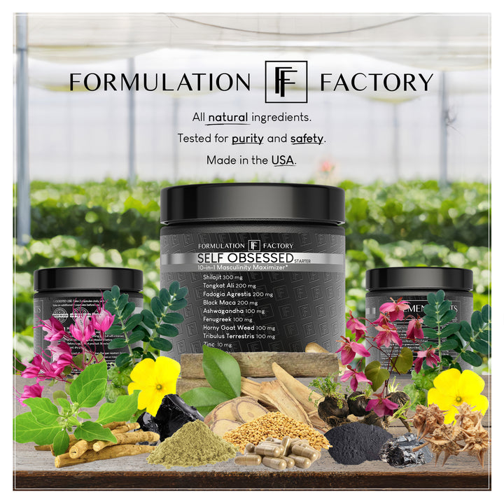 Self Obsessed STARTER: 10-in-1 Masculinity Maximizer