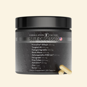 Self Obsessed MAXXED: 10-in-1 Masculinity Maximizer