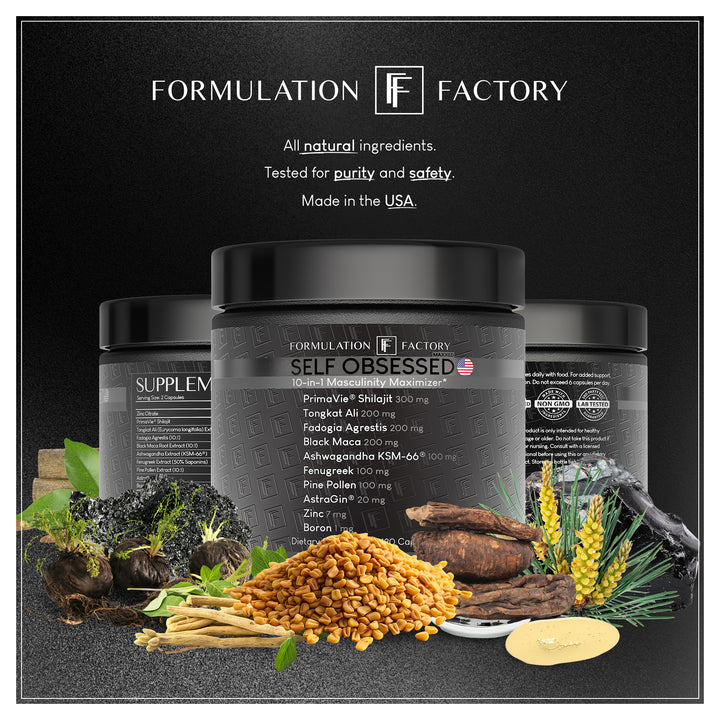 Self Obsessed MAXXED: 10-in-1 Masculinity Maximizer