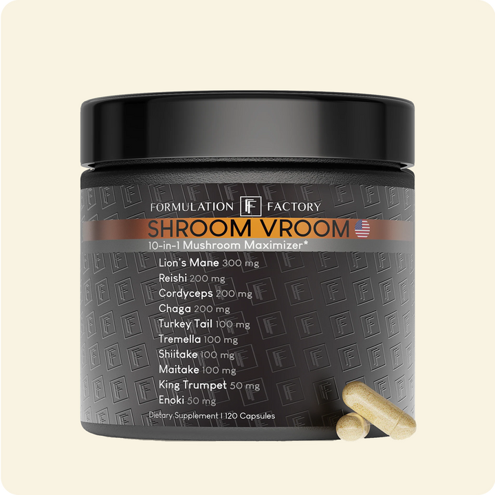 Shroom Vroom: 10-in-1 Mushroom Maximizer
