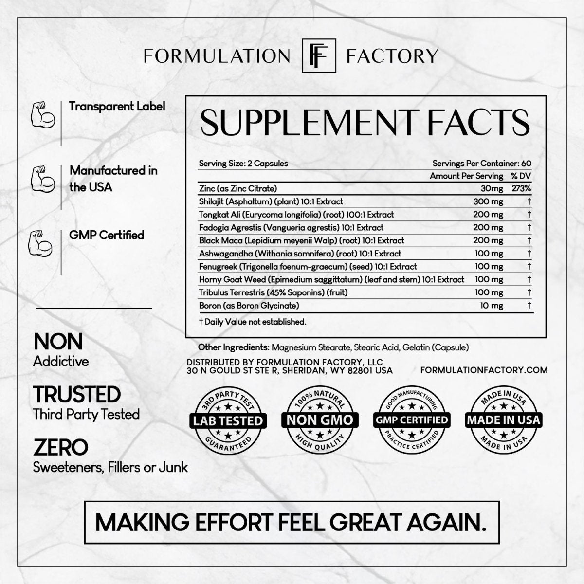 Self Obsessed - Formulation Factory