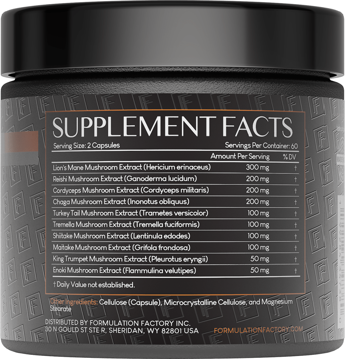 Shroom Vroom - Formulation Factory