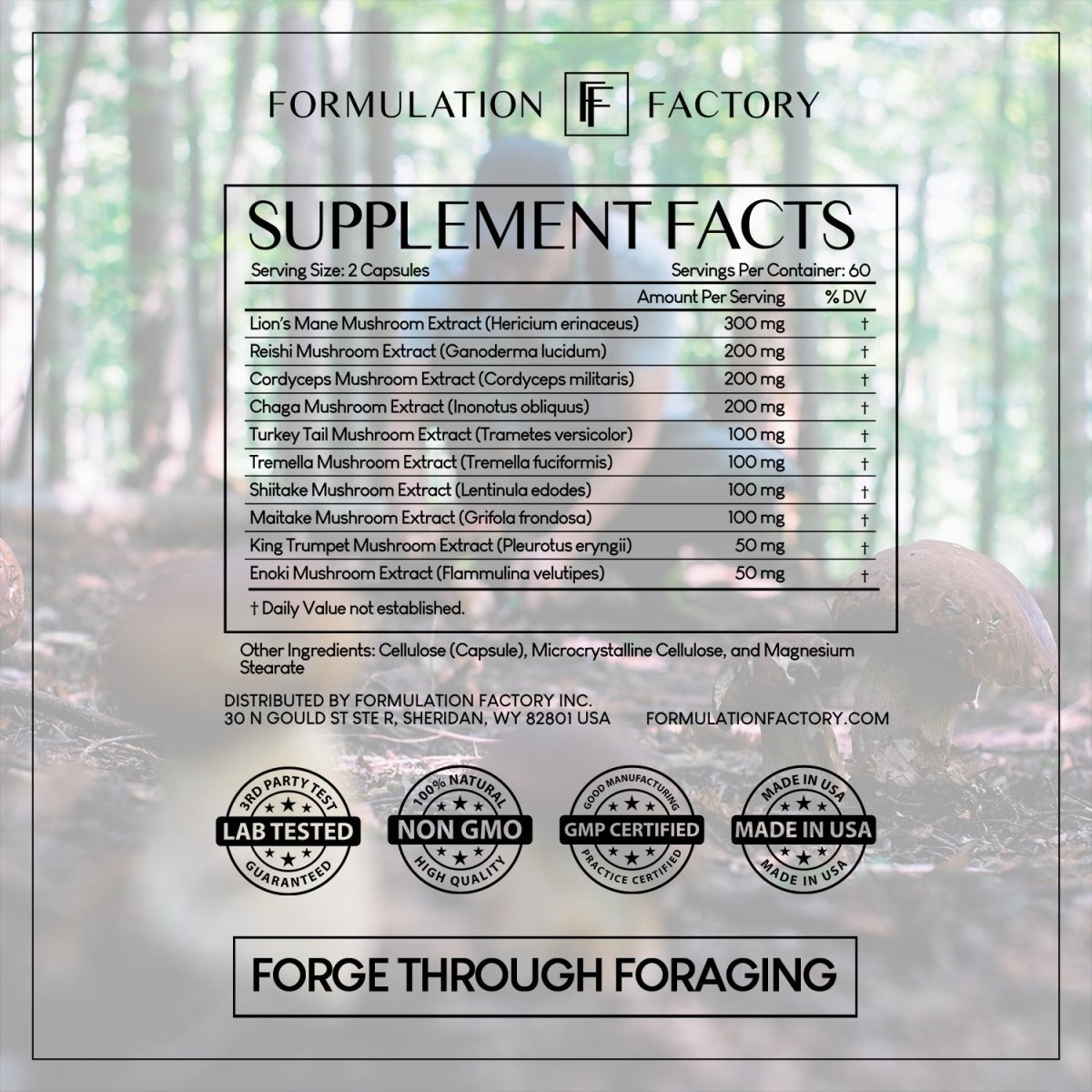 Shroom Vroom - Formulation Factory